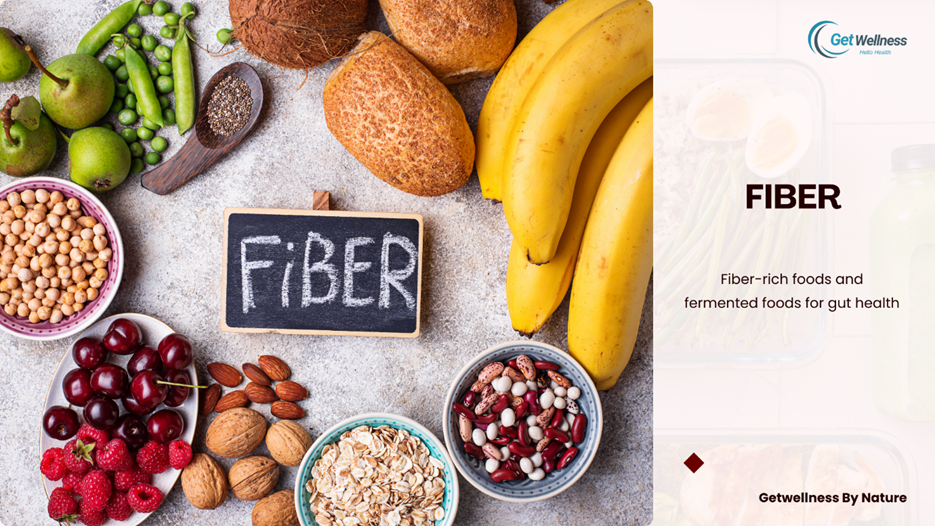 Fiber-rich foods &mdash; nature's fuel for a healthy gut and a happy mind